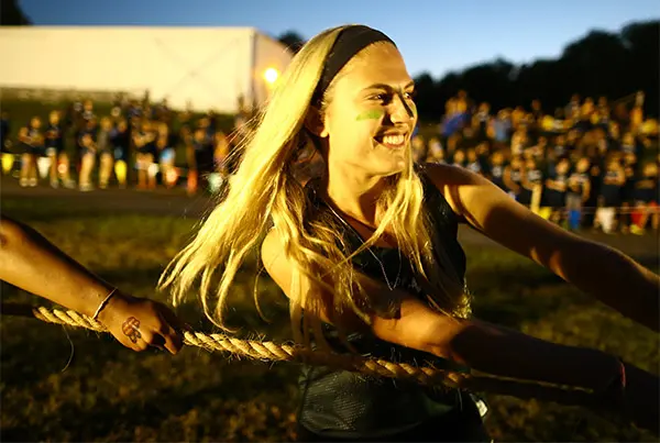 Rope Pull summer camp olympics