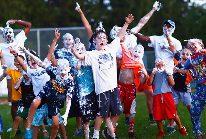 Spirit of summer camp in Pennsylvania