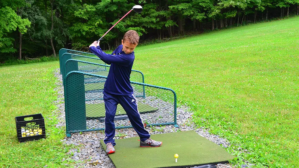 Golf program at Camp Weequahic in Pennsylvania