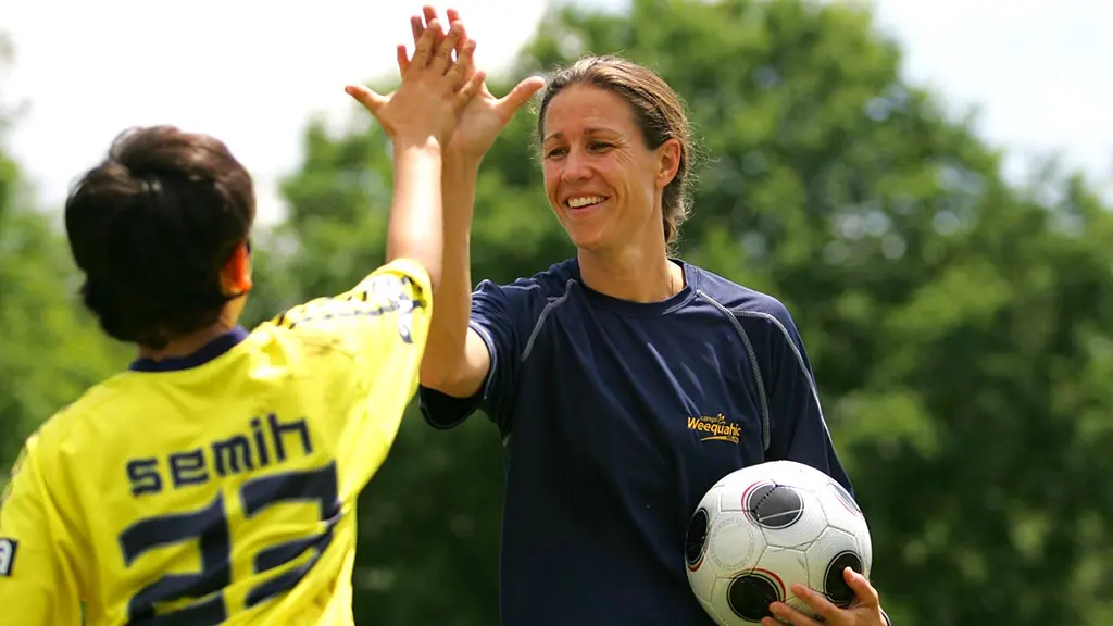 Skill instruction at Camp Weequahic