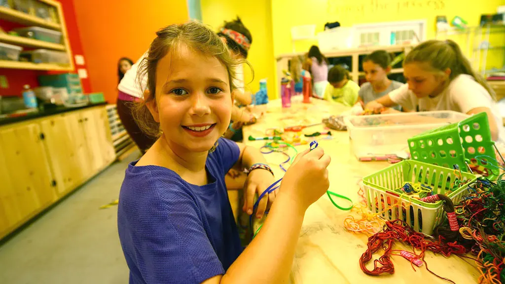 The Art Studio at Camp Weequahic