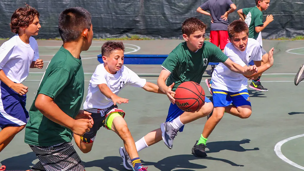 Basketball at Camp Weequahic