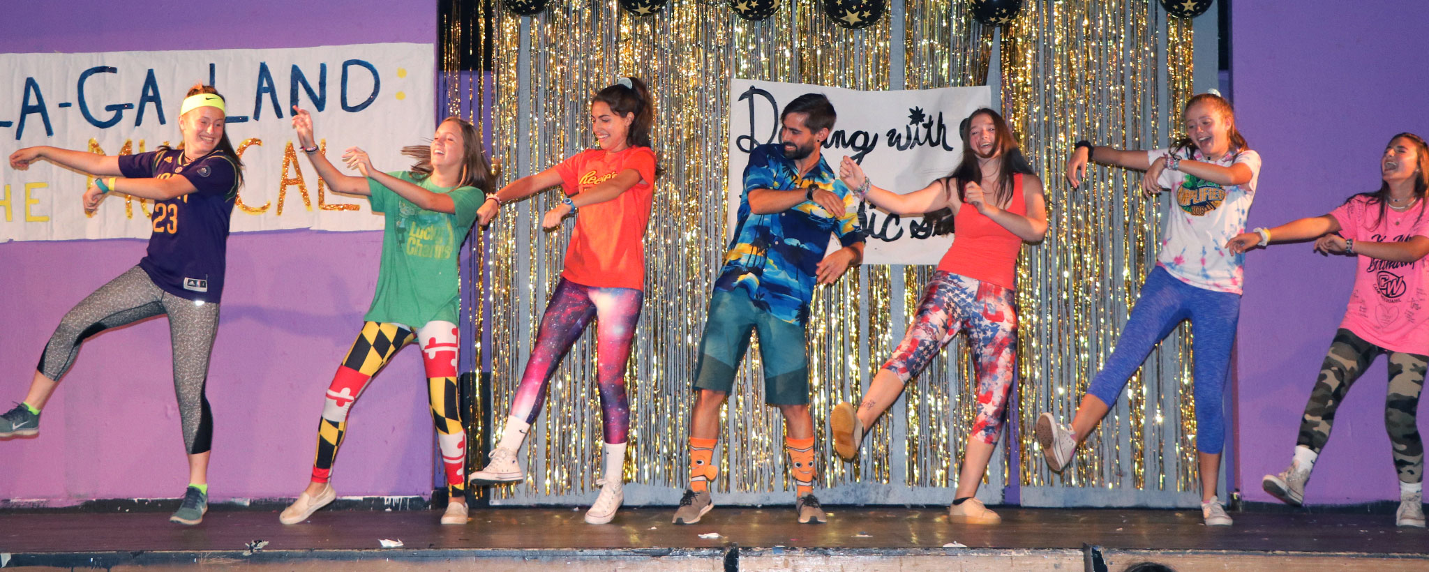 Spotlight drama program at summer camp